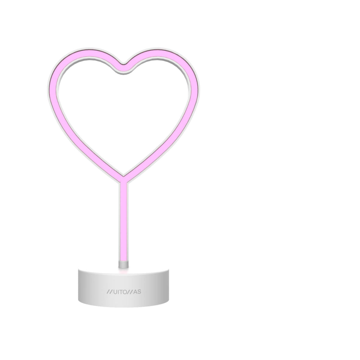 Muitomas lampada neon da tavolo cuore USB-C - foto 1