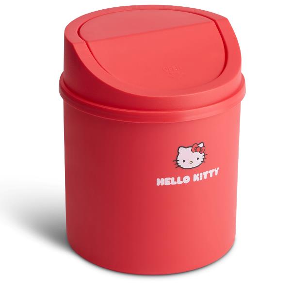Hello Kitty cestino da scrivania rosso - foto 1