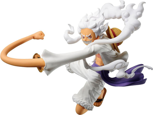 One Piece – Monkey D. Luffy Gear 5 II Battle Record Collection – statuetta in primo piano