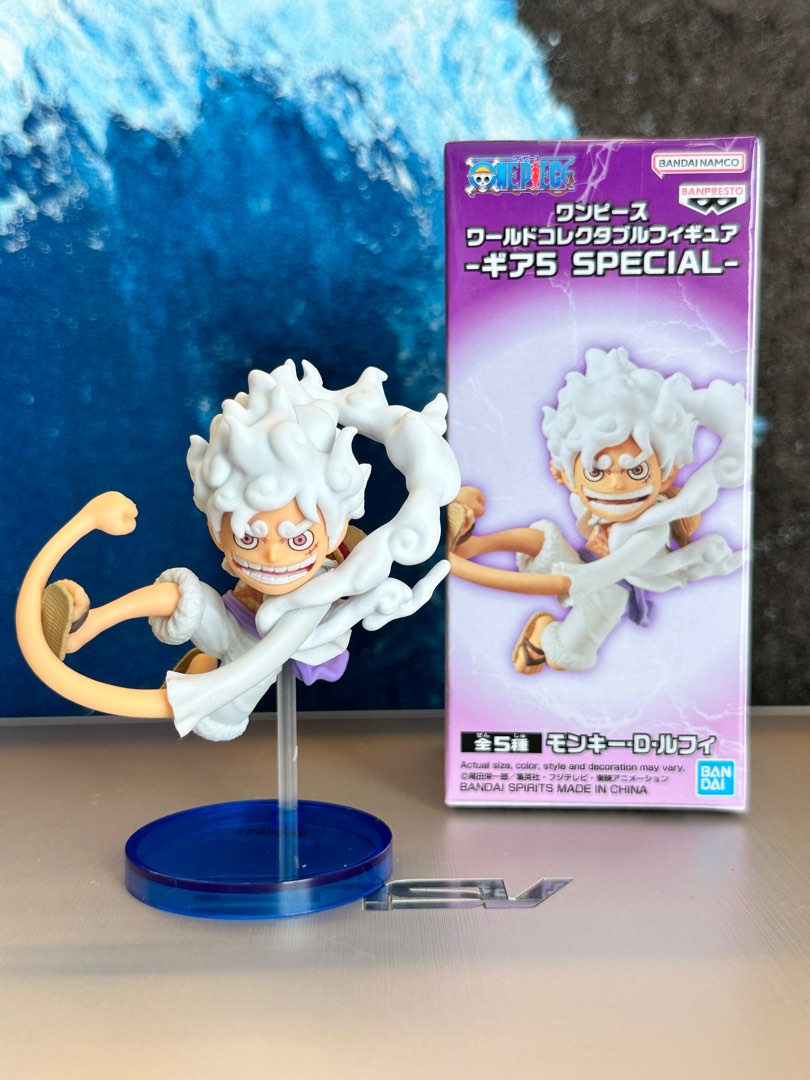 One Piece – Monkey D. Luffy Gear 5 WCF Special – statuetta in primo piano
