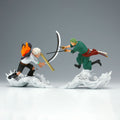 One Piece – Roronoa Zoro Egghead & S-Hawk Senkouzekkei – Coppia – statuetta in primo piano
